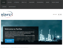 Tablet Screenshot of parifex.com